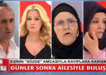 Kocasının amcasıyla kaçan kadından canlı yayında şoke eden sözler! Ailesi fenalık geçirdi