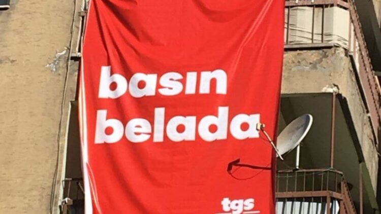 TGS’den dikkat çeken ‘basın belada’ kampanyası