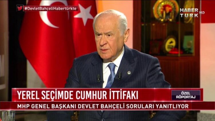 Devlet Bahçeli’den Habertürk’e boykot çağrısı