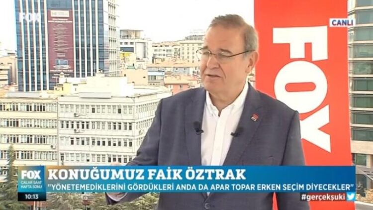 Erken seçim gelir mi? CHP Sözcüsü Faik Öztrak’tan açıklama