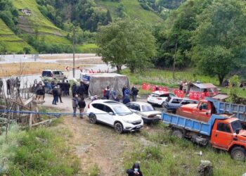 İkizdere’de ‘bakan geliyor’ hazırlığı: Cengiz İnşaat kestiği ağaçları bölgeden kaçırıyor