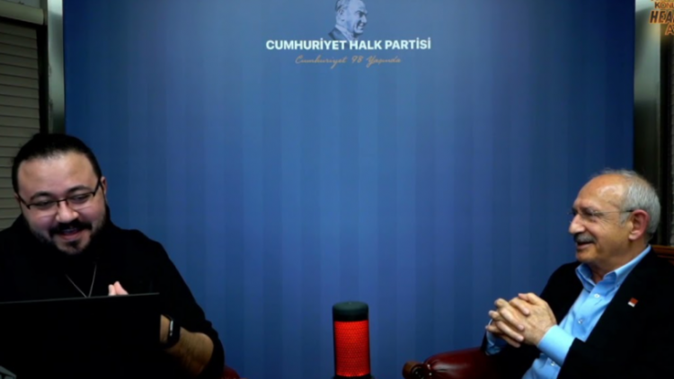 Kılıçdaroğlu ile Twitch yayını yapan Jahrein, ifadeye çağırıldı