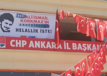 CHP Ankara’dan Erdoğan’a Ali İsmail Korkmaz afişi ile ‘helallik’ yanıtı