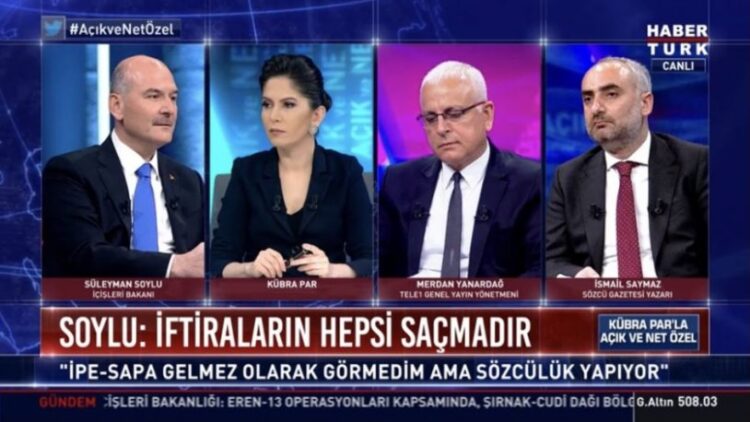 Kübra Par: Bakan Soylu’nun programdan önce bir ricası oldu…