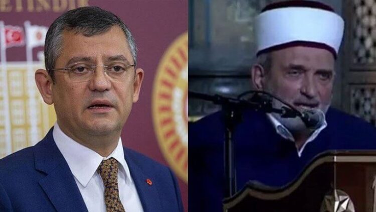 CHP’li Özel’den Atatürk’e lanet okuyan imama suç duyurusu