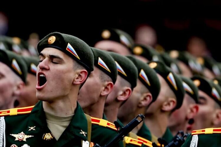 Rusya’daki Zafer Günü kutlamalarından görüntüler