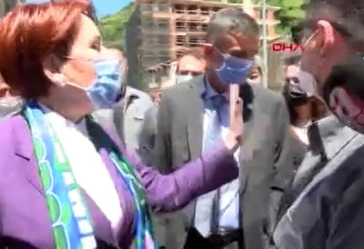 Meral Akşener’in İkizdere ziyaretinde tepki çeken provokasyon: Yumruklar havada uçuştu