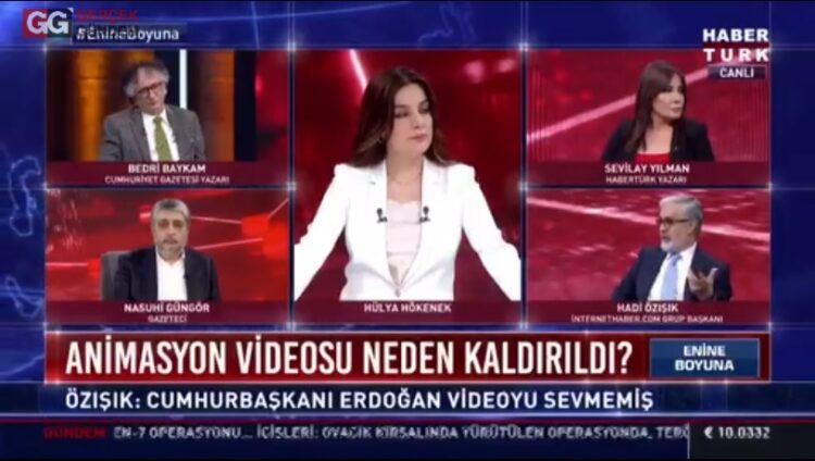 ‘Çizgi film’ krizinin detayları canlı yayında ortaya çıktı