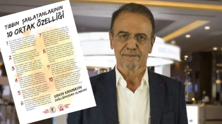 İstanbul Tabip Odası’ndan Prof. Ceyhan’a destek: Tıbbın şarlatanlarının 10 ortak özelliği