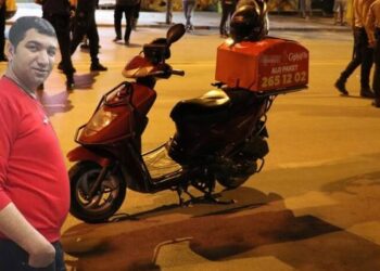 Bir motosikletli kurye daha yolda yaşamını yitirdi