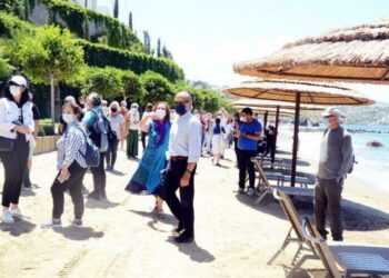 Kaçaklarıyla ünlü projede plaj isyanı