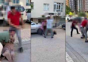 Görüntüler büyük tepki çekti: Saçından tutup yerlerde sürükledi…