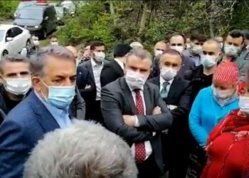 İşkencedere köylüleri AKP’lilere tepki gösterdi: Kendi toprağımızda dayak yiyoruz