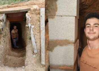 Ailesine kızan genç 6 yıl boyunca yeraltında kendine ev kazdı