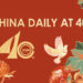 Xi’den China Daily’e 40. yıl dönümü mesajı