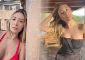 Mehmet Ali Erbil’in kızı Yasmin Erbil dekoltesiyle Instagram’ı salladı