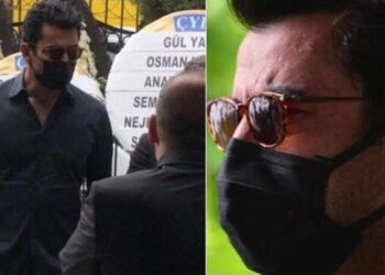 Kenan İmirzalıoğlu cenazede gözyaşlarını tutamadı: Öksüz kalmış gibi hissediyorum