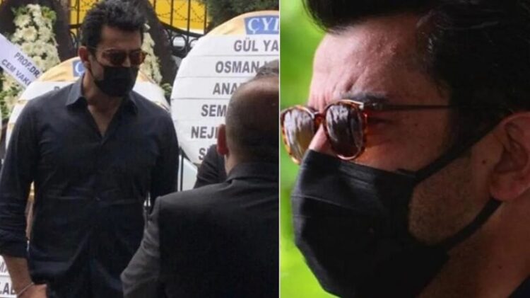 Kenan İmirzalıoğlu cenazede gözyaşlarını tutamadı: Öksüz kalmış gibi hissediyorum