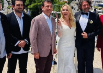 Nikahı Ekrem İmamoğlu kıydı: Ünlü çift dizi biter bitmez evlendi