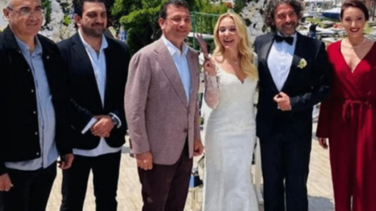 Nikahı Ekrem İmamoğlu kıydı: Ünlü çift dizi biter bitmez evlendi