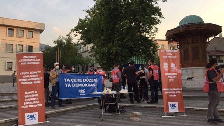 SOL Parti’nin broşürlerine el koyma kararı