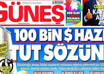 Güneş gazetesinin 3 yıl önce verdiği sözü tutmadığı ortaya çıktı