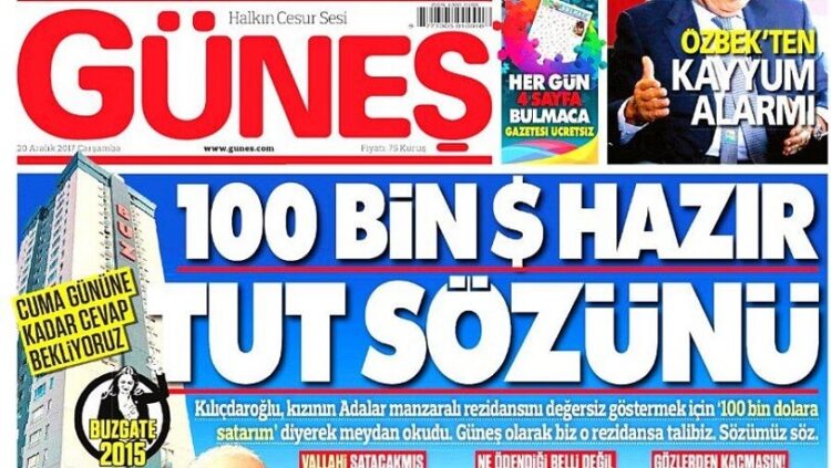 Güneş gazetesinin 3 yıl önce verdiği sözü tutmadığı ortaya çıktı