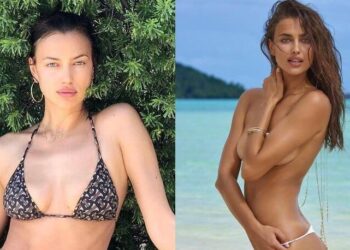 Irina Shayk üstsüz pozuyla sosyal medyada beğeni topladı