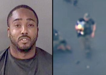 İki aylık bebeğini kovalamaca sırasında polislere fırlattı