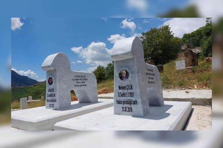 Tunceli’de 50 yıl sonra ilk koç başlı mezarlar yapıldı