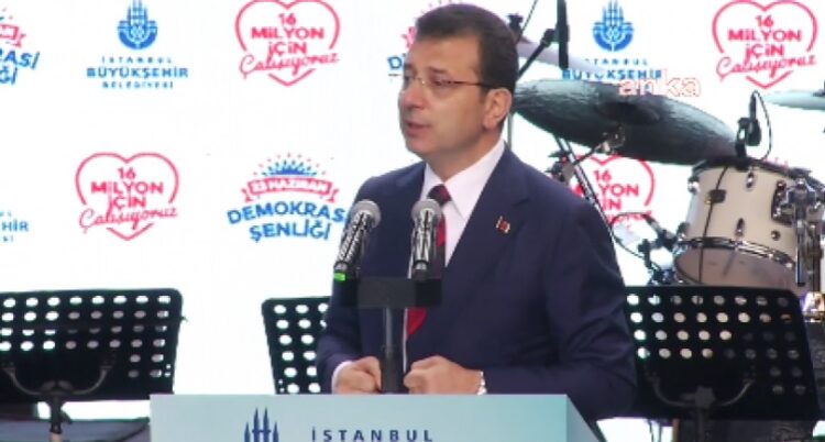 İstanbul seçimlerinin 2. yılında görkemli kutlama