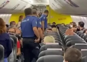 Antalya-İstanbul uçağında ‘taciz’ iddiası