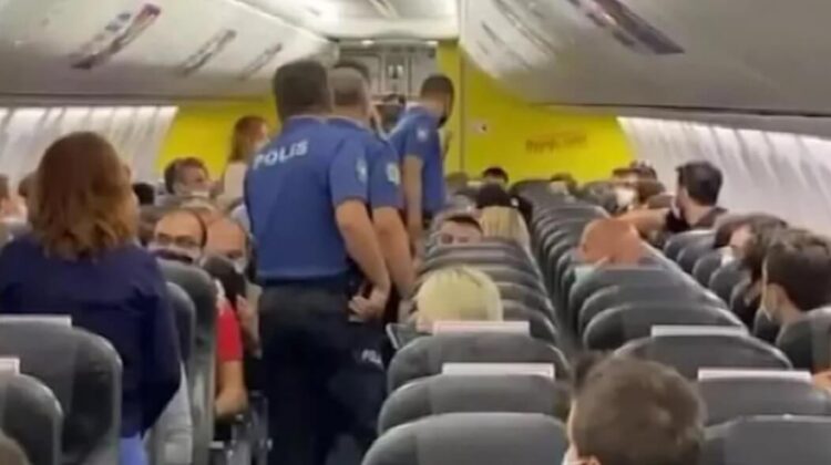 Antalya-İstanbul uçağında ‘taciz’ iddiası