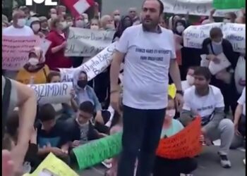 AKP’li Güngören Belediyesi önünde kentsel dönüşüm eylemi