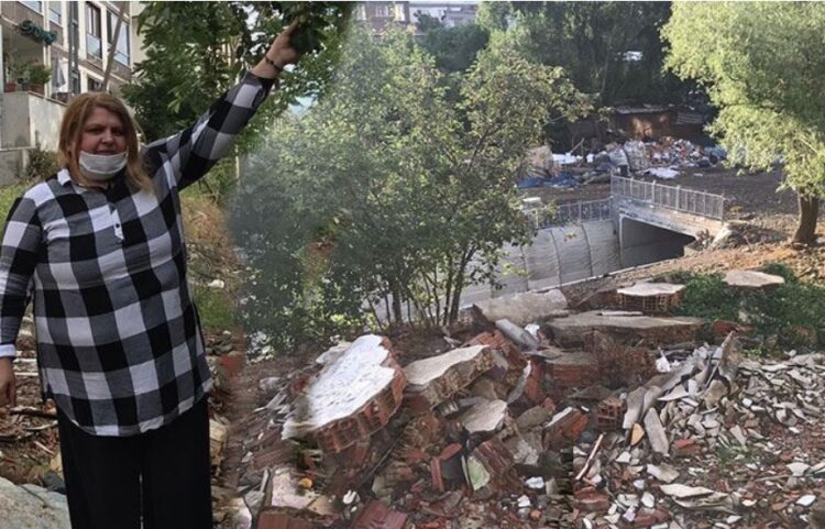 ‘Dere Islahı’ denilerek yıkılan gecekonduların yerine site yapıldı