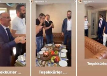 Mahkeme başkanının skandal görüntüleri ortaya çıktı