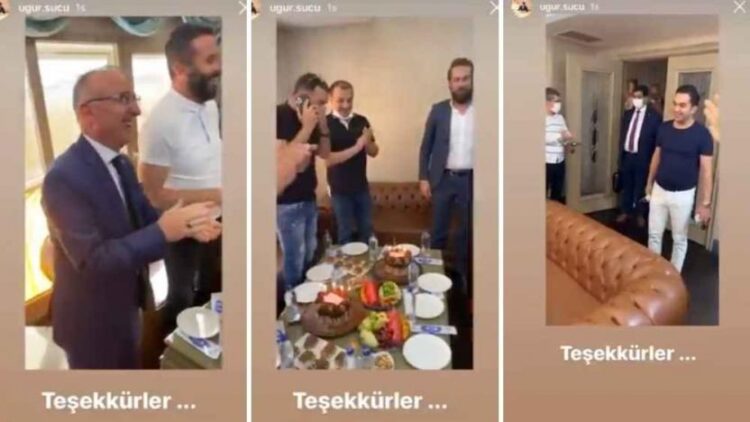 Mahkeme başkanının skandal görüntüleri ortaya çıktı