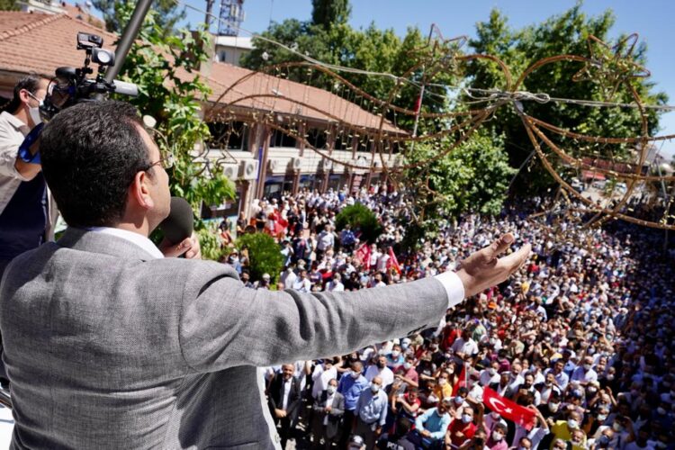 İmamoğlu, Malatya’da da “Beton Kanal” mesajı verdi: “Tahribatın en derinini İstanbul yaşıyor”