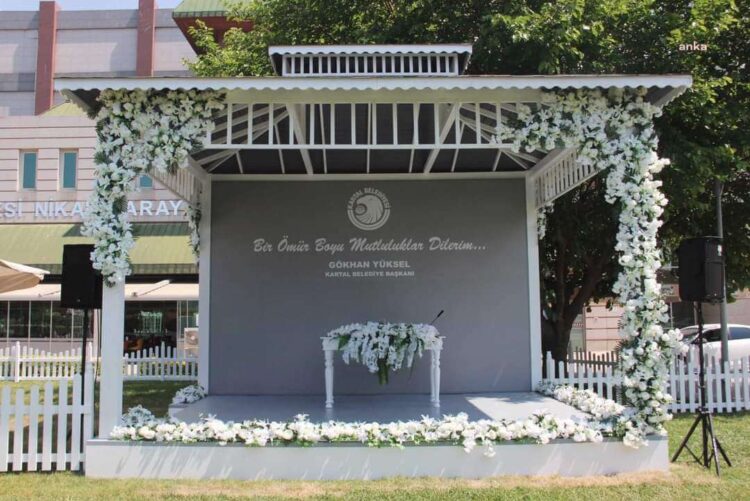 Kartal Belediyesi Nikâh Salonu, yenilenen yüzü ile evlenecek çiftleri ağırlayacak