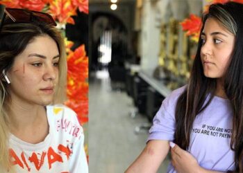 Damat ile akrabaları, kuaför ve çalışanlarını dövdü