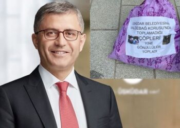 Yurttaşlar biriken çöpleri belediyenin önüne bıraktı