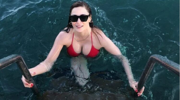 Mine Tugay’ın jakuzili paylaşımına beğeni yağdı