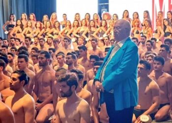 Best Model of Turkey’de tepki çeken görüntü: ‘Köle pazarı gibi’