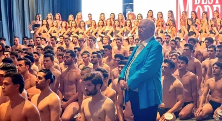 Best Model of Turkey’de tepki çeken görüntü: ‘Köle pazarı gibi’