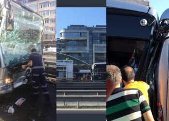 İstanbul’da metrobüs kazası: Çok sayıda yaralı