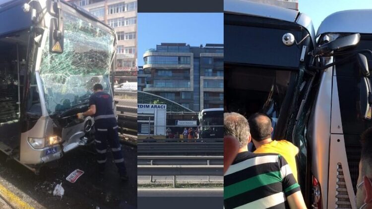 İstanbul’da metrobüs kazası: Çok sayıda yaralı