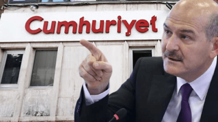Süleyman Soylu’nun 1 milyon liralık dava açtığı Cumhuriyet’ten yanıt