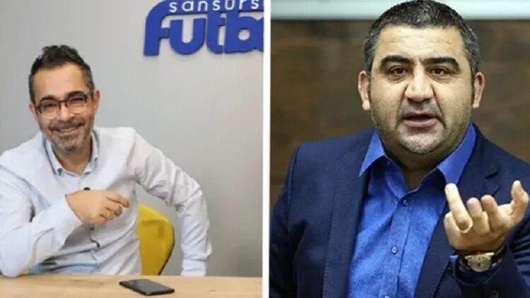 Ümit Özat ve Ahmet Ercanlar birbirine girdi, küfürler havada uçuştu