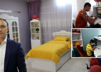 ‘Yetimlere oda yaptık’ demişlerdi: Duvara yazılanlar tepki topladı