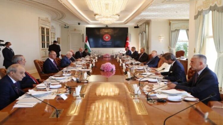 Erdoğan ve Mahmud Abbas’ın heyetler arası görüşmesi sona erdi